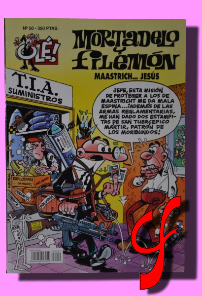 MORTADELO Y FILEMN. Maastrich...Jess. N 50 Coleccin Ol